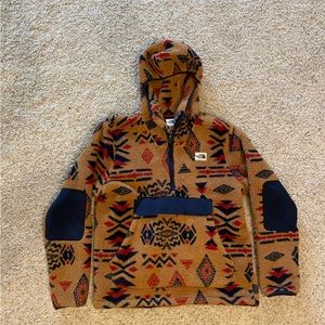Fleece Oversized Multicolor Northface Pullover